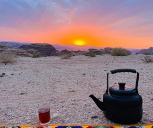 Sunset IN Wadi Rum