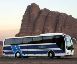 Jett Bus to Wadi Rum