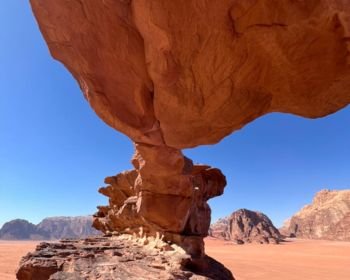 Small Rock Bridge Wadi Rum Camp